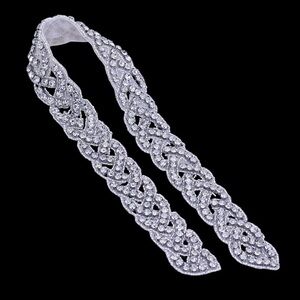 Elegant White Braided Women's Belt